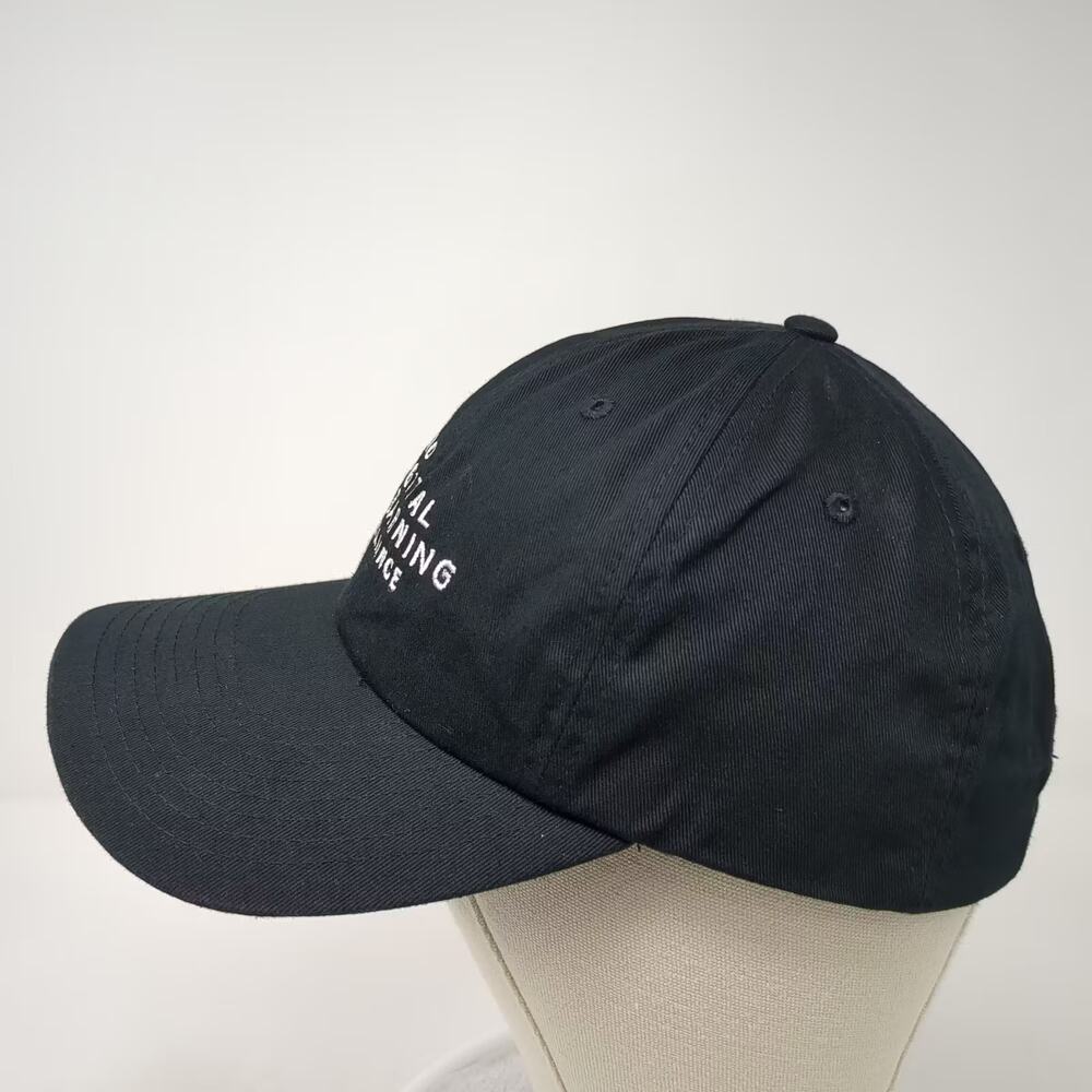 Richardson Baseball Cap Black White OS Idaho Digital Learning Alliance Hat Logo - Picture 3 of 10